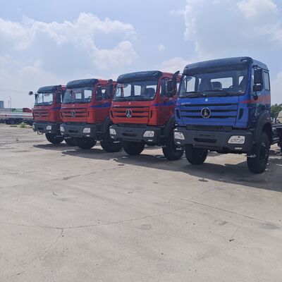 बीइबेन 2638 6×4 भारी ड्यूटी ट्रैक्टर ट्रक 380 एचपी वीचाई इंजन और मर्सिडीज-बेंज प्रौद्योगिकी चेसिस के साथ