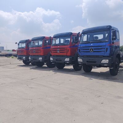 बीइबेन 2638 6×4 भारी ड्यूटी ट्रैक्टर ट्रक 380 एचपी वीचाई इंजन और मर्सिडीज-बेंज प्रौद्योगिकी चेसिस के साथ