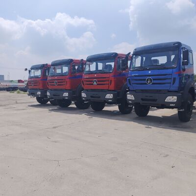 BEIBEN 2638 4×4 हैवी ड्यूटी ऑफ-रोड डंप ट्रक 380HP WEICHAI इंजन और खनन के लिए मर्सिडीज-बेंज टेक्नोलॉजी चेसिस के साथ