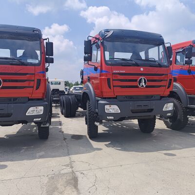 बीइबेन 2642 8×4 भारी शुल्क खनन डंप ट्रक 420 एचपी वेइचाई इंजन और खनन और खदान के लिए 35-45 टन पेलोड के साथ