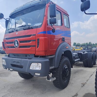 बीइबेन 2642 8×4 भारी शुल्क खनन डंप ट्रक 420 एचपी वेइचाई इंजन और खनन और खदान के लिए 35-45 टन पेलोड के साथ