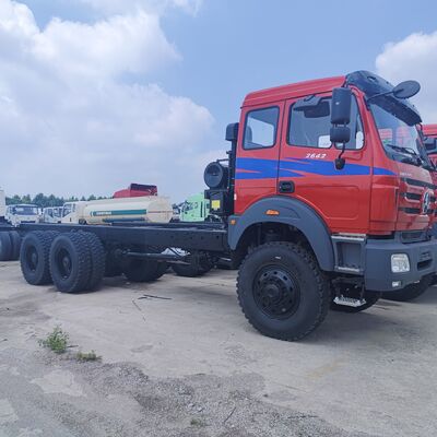 BEIBEN 2638 6×6 भारी शुल्क खनन डंप ट्रक 380HP WEICHAI इंजन और 30-35 टन ऑफ-रोड खनन के लिए पेलोड के साथ