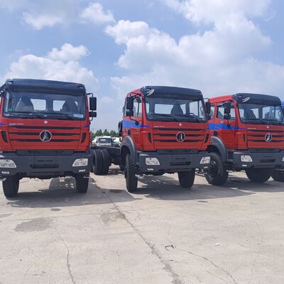 बीइबेन 2648 6×4 480HP वीचाई इंजन और तांबे और कोबाल्ट परिवहन के लिए 30-40 टन पेलोड के साथ भारी शुल्क खनन डंप ट्रक