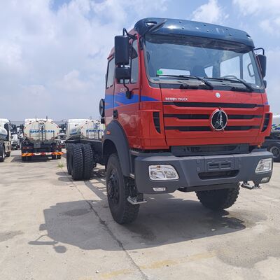 BEIBEN 2642 भारी खनन के लिए 420HP WEICHAI इंजन और 30-40 टन पेलोड के साथ 6×6 खनन डंप ट्रक