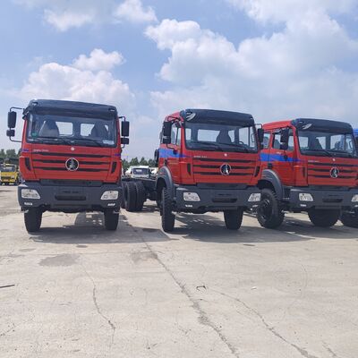 BEIBEN 2642 6×4 हेवी ड्यूटी डंप ट्रक 420HP WEICHAI इंजन और खनन और निर्माण के लिए 25-35 टन पेलोड के साथ