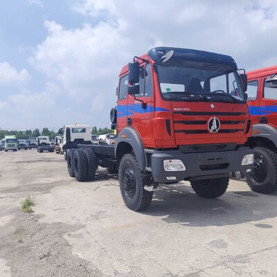 BEIBEN 2638 6×4 भारी शुल्क खनन डंप ट्रक 380HP WEICHAI इंजन और खनन संचालन के लिए 25-35 टन पेलोड के साथ