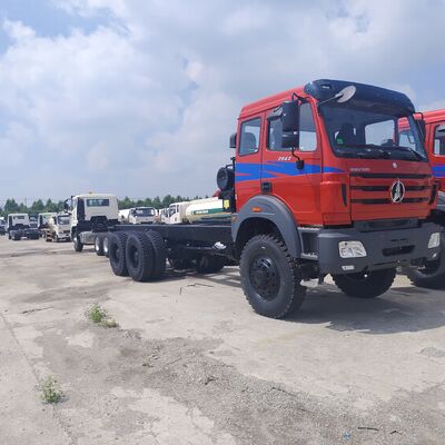 बीइबेन 2648 6×4 480HP वीचाई इंजन और तांबे और कोबाल्ट परिवहन के लिए 30-40 टन पेलोड के साथ भारी शुल्क खनन डंप ट्रक