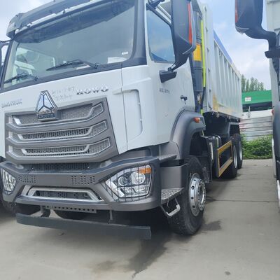 HOWO NX 6×4 खनन डंप ट्रक 400 एचपी इंजन और भारी शुल्क परिवहन के लिए यू के आकार के डंप शरीर के साथ