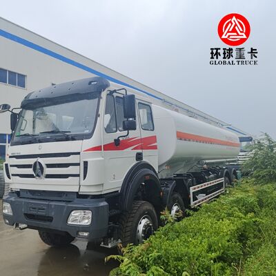 कांगो माइनिंग के लिए बेइबेन 8x8 35,000L हेवी ड्यूटी ऑफ-रोड फ्यूल टैंकर ट्रक