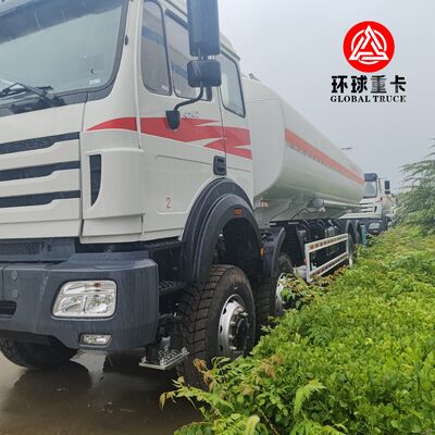 कांगो खनन के लिए बेइबेन 8x8 35000L ईंधन टैंक ट्रक हेवी ड्यूटी ऑफ रोड डीजल टैंकर ट्रक