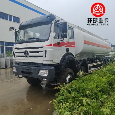 कांगो माइनिंग के लिए बेइबेन 8x8 35,000L हेवी ड्यूटी ऑफ-रोड फ्यूल टैंकर ट्रक