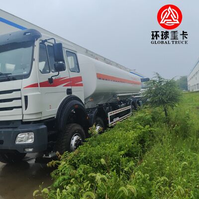 बेइबेन 8x8 35000L ईंधन टैंक ट्रक हेवी ड्यूटी ऑफ रोड डीजल ऑयल टैंकर ट्रक