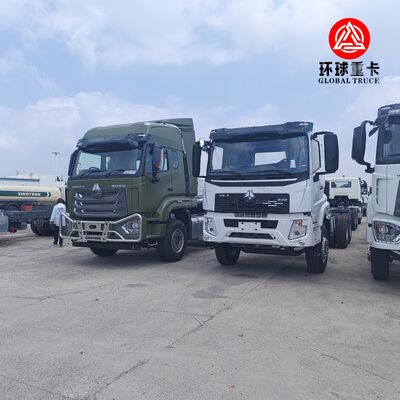 ब्रांड न्यू HOWO NX 6x4 ट्रैक्टर ट्रक 430HP हेवी ड्यूटी लॉजिस्टिक्स के लिए राइट हैंड ड्राइव प्राइम मूवर