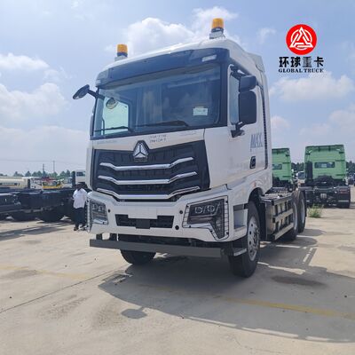 तंजानिया लॉजिस्टिक्स के लिए ब्रांड न्यू HOWO NX 6x4 430HP राइट हैंड ड्राइव ट्रैक्टर ट्रक प्राइम मूवर