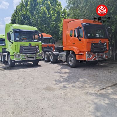 तंजानिया लॉजिस्टिक्स के लिए ब्रांड न्यू HOWO NX 6x4 430HP राइट हैंड ड्राइव ट्रैक्टर ट्रक प्राइम मूवर