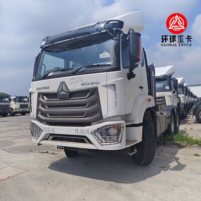 तंजानिया लॉजिस्टिक्स के लिए ब्रांड न्यू HOWO NX 6x4 430HP राइट हैंड ड्राइव ट्रैक्टर ट्रक प्राइम मूवर