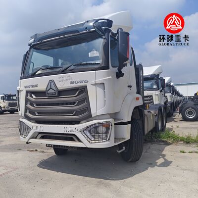 लंबी दूरी के फ्रेट प्राइम मूवर के लिए सिनोट्रुक HOWO NX 430HP 6x4 ट्रैक्टर हेड ट्रक