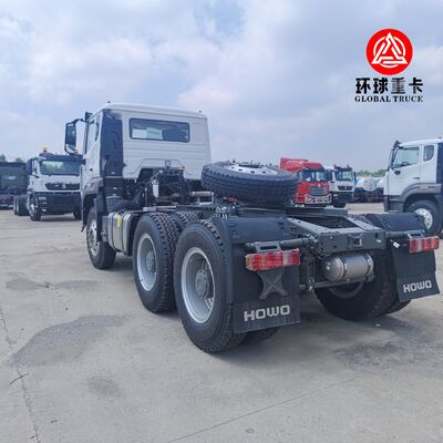 ब्रांड न्यू HOWO NX 6x4 ट्रैक्टर ट्रक 400HP डीजल इंजन प्राइम मोवर हेवी ड्यूटी लॉजिस्टिक्स के लिए