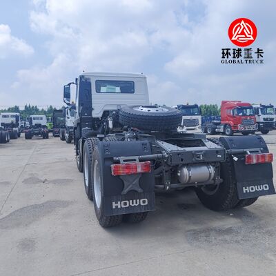 ब्रांड न्यू HOWO NX 6x4 ट्रैक्टर ट्रक 400HP डीजल इंजन प्राइम मोवर हेवी ड्यूटी लॉजिस्टिक्स के लिए