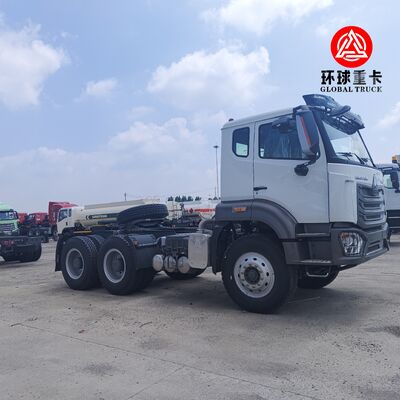 नई HOWO NX 6x4 ट्रैक्टर ट्रक 371HP लॉजिस्टिक्स और माल सेवा के लिए भारी शुल्क प्राइम मूवर ट्रक
