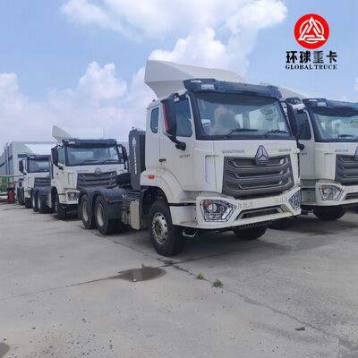 सिनोट्रक हाउओ एनएक्स 430एचपी 6x4 ड्राइव कॉन्फ़िगरेशन हेवी ड्यूटी ट्रैक्टर ट्रक प्राइम मूवर अंतर्राष्ट्रीय लॉजिस्टिक्स के लिए