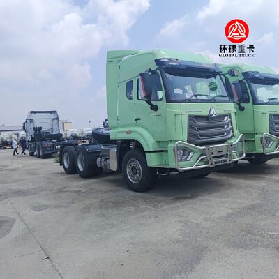 भारी कार्गो और कंटेनर परिवहन के लिए ब्रांड न्यू सिनोट्रुक HOWO NX 6x4 400HP ट्रैक्टर हेड ट्रक