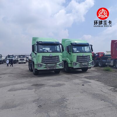 भारी कार्गो और कंटेनर परिवहन के लिए ब्रांड न्यू सिनोट्रुक HOWO NX 6x4 400HP ट्रैक्टर हेड ट्रक