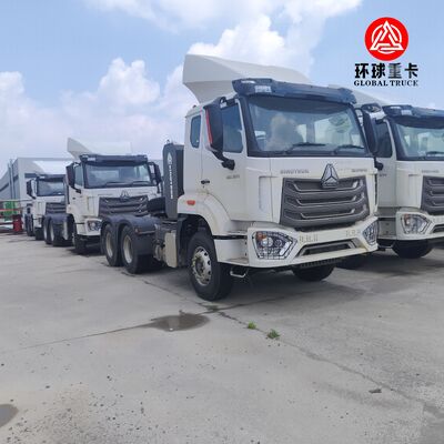 सिनोट्रक हाउओ एनएक्स 430एचपी 6x4 ड्राइव कॉन्फ़िगरेशन हेवी ड्यूटी ट्रैक्टर ट्रक प्राइम मूवर अंतर्राष्ट्रीय लॉजिस्टिक्स के लिए