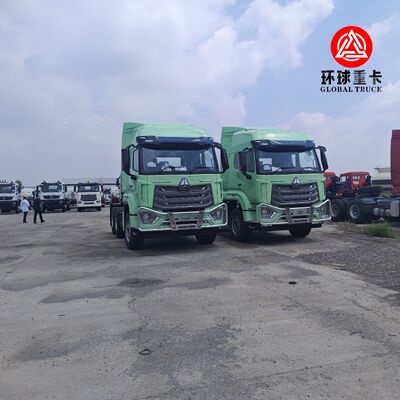 सिनोट्रक हाउओ एनएक्स 430एचपी 6x4 ड्राइव कॉन्फ़िगरेशन हेवी ड्यूटी ट्रैक्टर ट्रक प्राइम मूवर अंतर्राष्ट्रीय लॉजिस्टिक्स के लिए