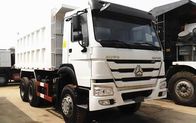 अफ्रीका में 3 एक्सल होवो 30 टन हैवी ड्यूटी डंप ट्रक यूरो 2 मैनुअल ट्रांसमिशन प्रकार