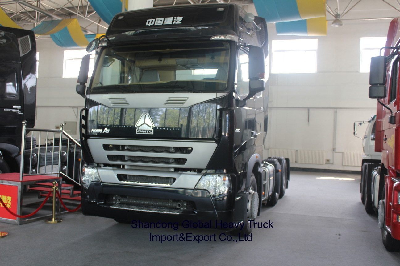 371HP 375HP 420HP प्राइम मोवर ट्रक नए इस्तेमाल किए गए Sinotruck Sino 6*4 Sinotruk HOWO ट्रैक्टर ट्रक
