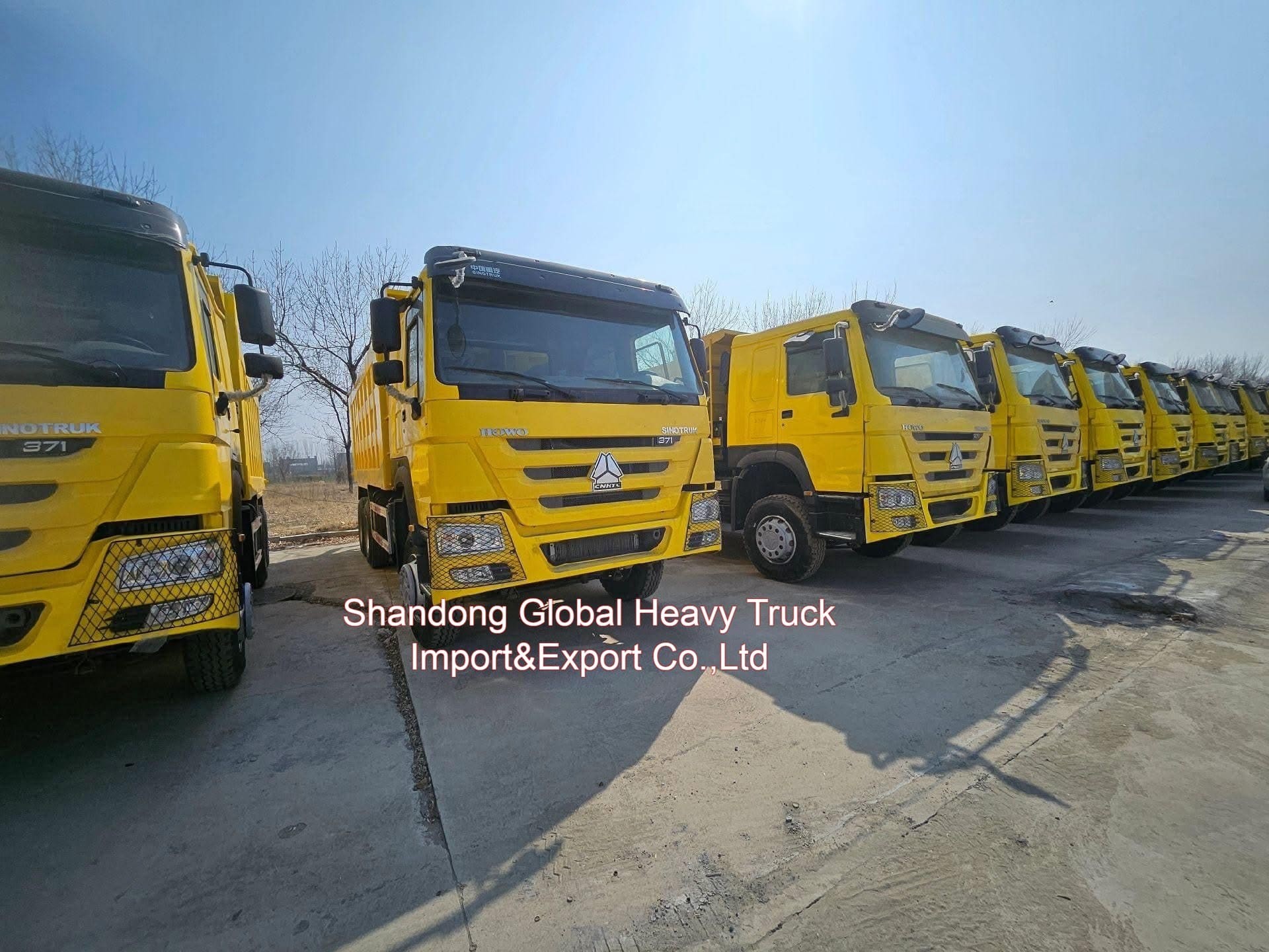 चीन राष्ट्रीय भारी शुल्क ट्रक HOWO 6X4 371HP डंप ट्रकचीन राष्ट्रीय भारी शुल्क ट्रक