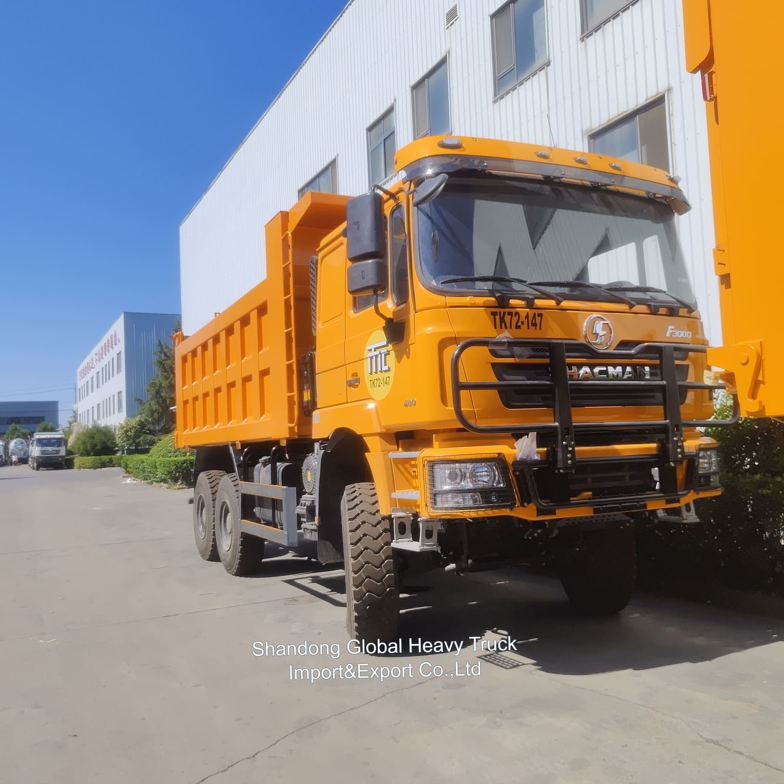 शैकमैन F3000 8X4 12 व्हील डंपर इस्तेमाल किया Sinotruk 6*4 8*4 10 व्हील HOWO डंपर ट्रक