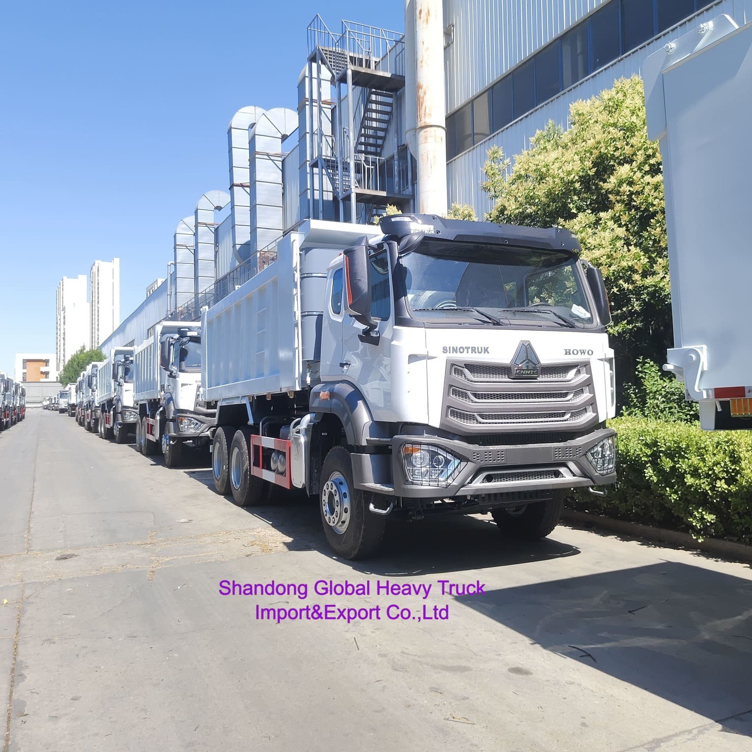 HOWO Nx डंप ट्रक 6X4 ड्राइव 340/380/420HP राइट-हैंड ड्राइव सिनोट्रुक ट्रक