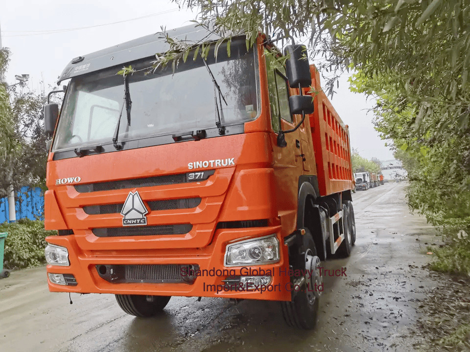 निर्माण दक्षता 336 HP 371HP 380HP 400HP 440HP HOWO डंप ट्रक टिपर ट्रक