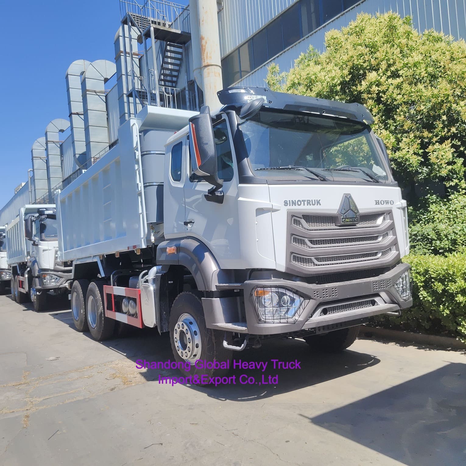 Sinotruk HOWO Nx 8X4 Euro2 336HP 371HP डंप ट्रक
