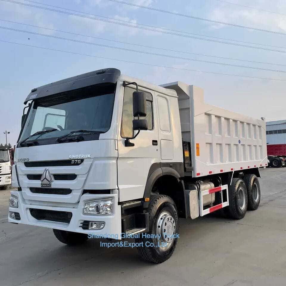 सेकंड हैंड 32 30 35 टन ट्रक टिपर डीजल प्रयुक्त Sinotruck HOWO 6X4 डंप ट्रक
