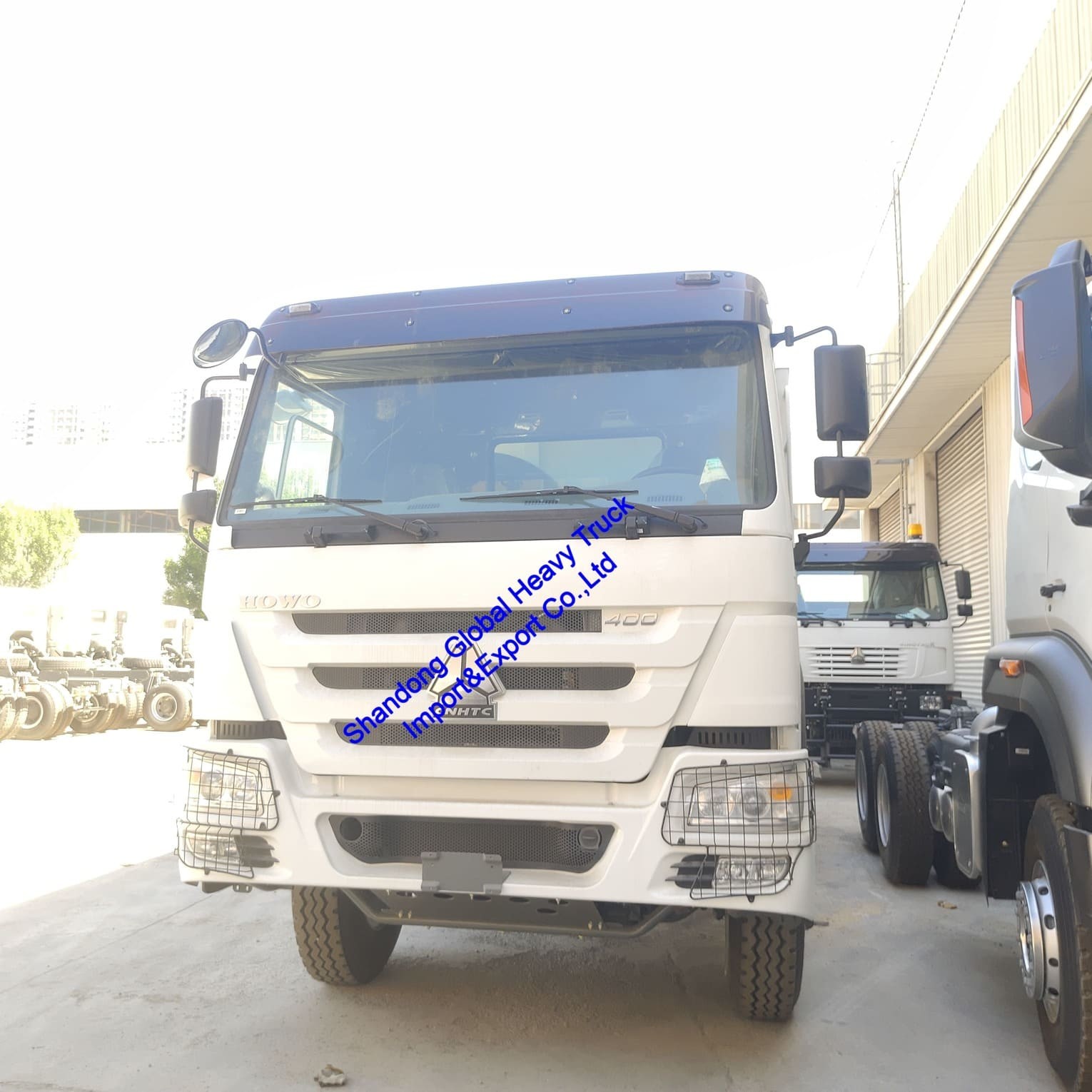 उच्च गुणवत्ता Sinotruk HOWO प्रयुक्त डंप टिपर ट्रक LHD/Rhd डीजल 400 हॉर्स पावर 6X4 डंप ट्रक