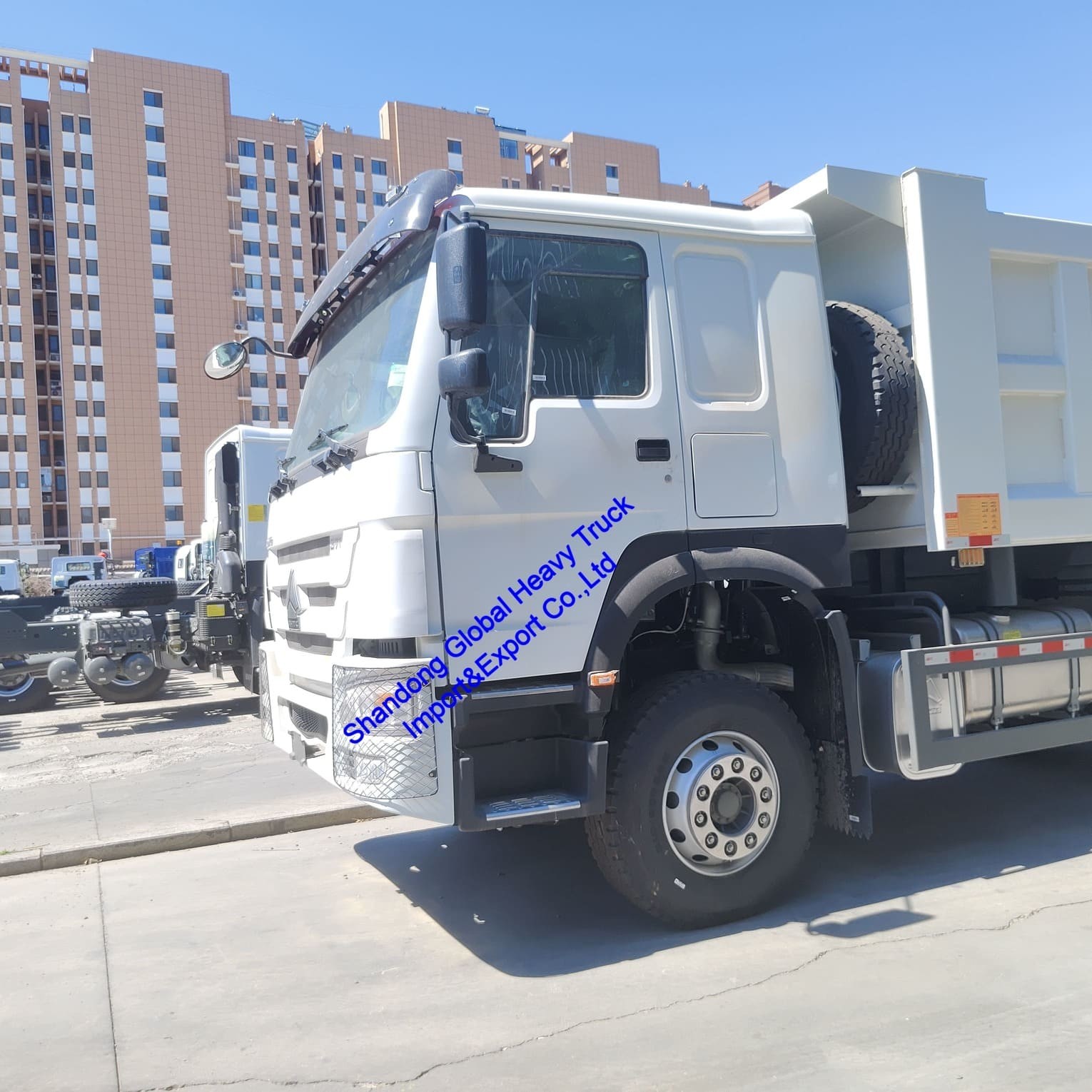 HOWO ट्रक नया और प्रयुक्त सिनो / सिनोट्रक 6X4 290-400HP डंपर / टपर ट्रक / डंप ट्रक