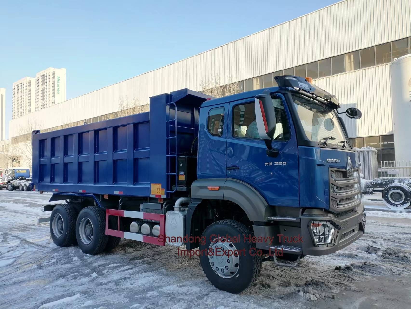 Sinotruk HOWO Nx Tx सेकंड हैंड 10 पहिया 371 HP 6X4 खनन टपर ट्रक