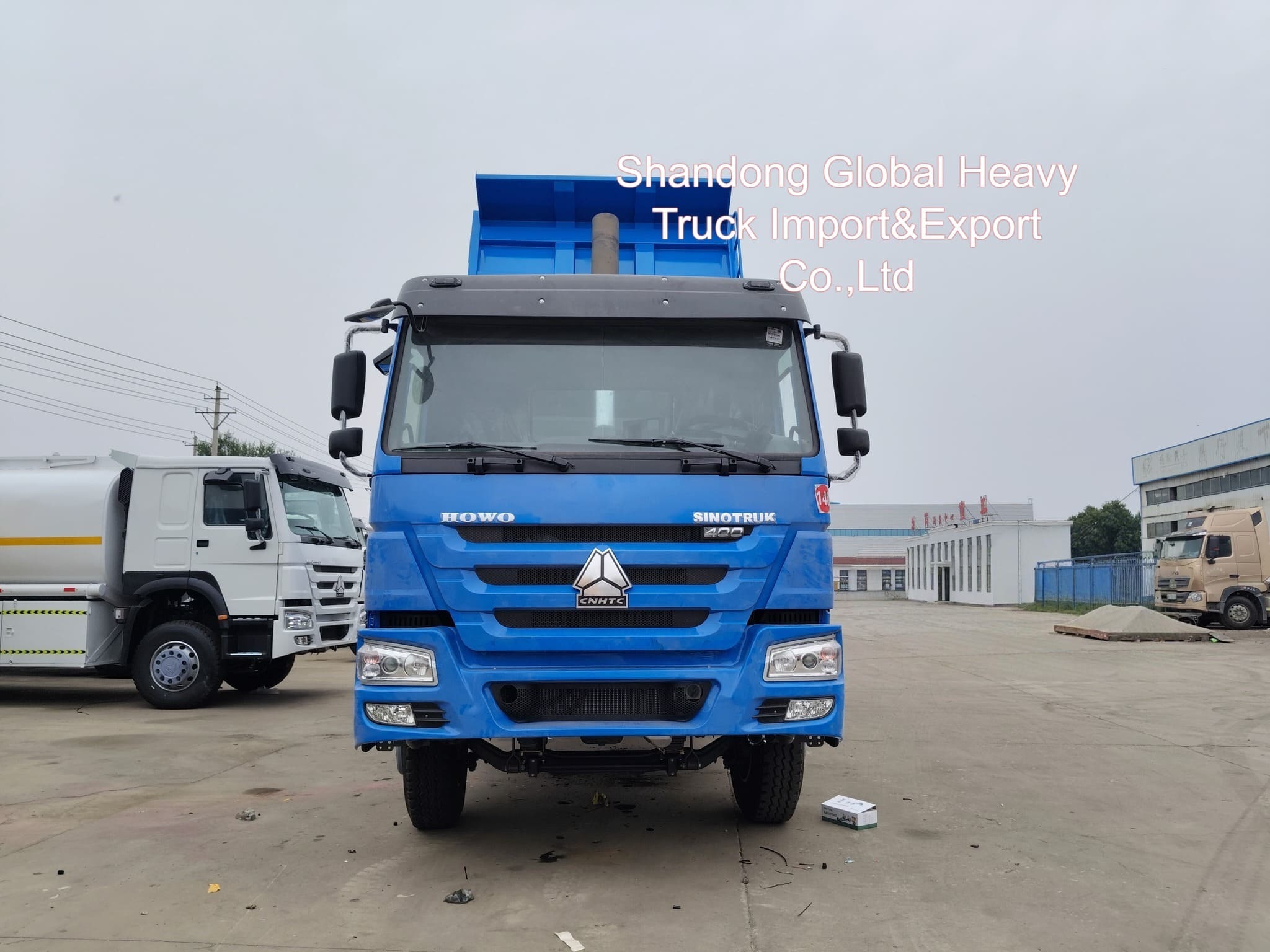 Sinotruk HOWO 10 पहियों वाला 371hp 380hp 400hp 6X4 डंप ट्रक टिपर्स