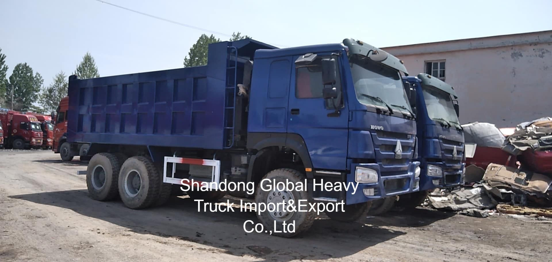 दूसरा हाथ Sinotruk HOWO 371hp/380hp डंप ट्रक टिपर ट्रक