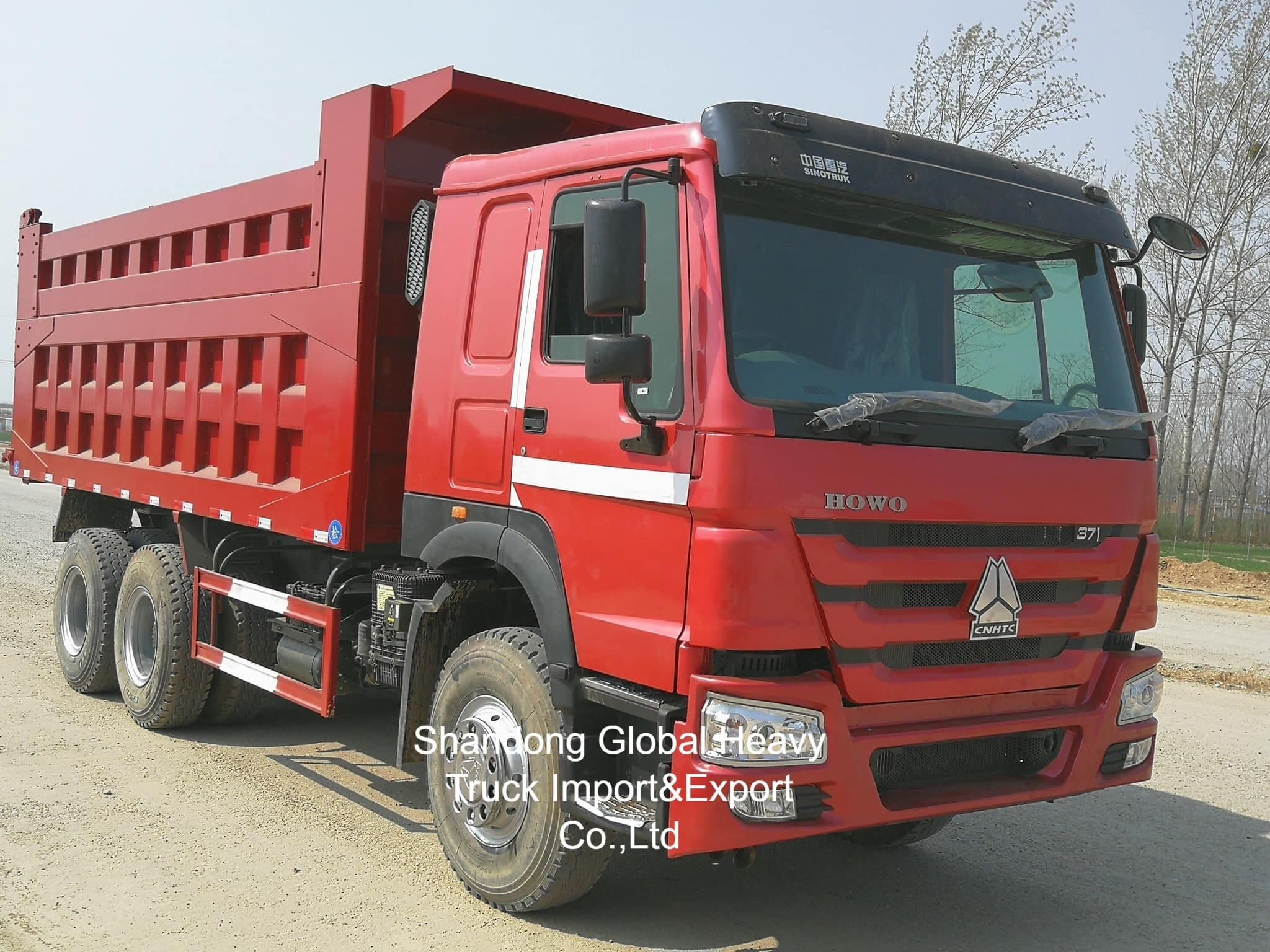 सेकंड-हैंड HOWO 10 व्हील्स 371HP/380HP/400HP/430HP डंप ट्रक टिपर ट्रक