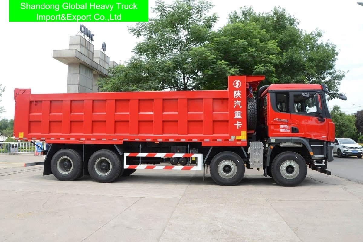 Shacman F3000 8×4 Dump Truck with 420HP Engine and High-Strength Steel Body for Tanzania Mining