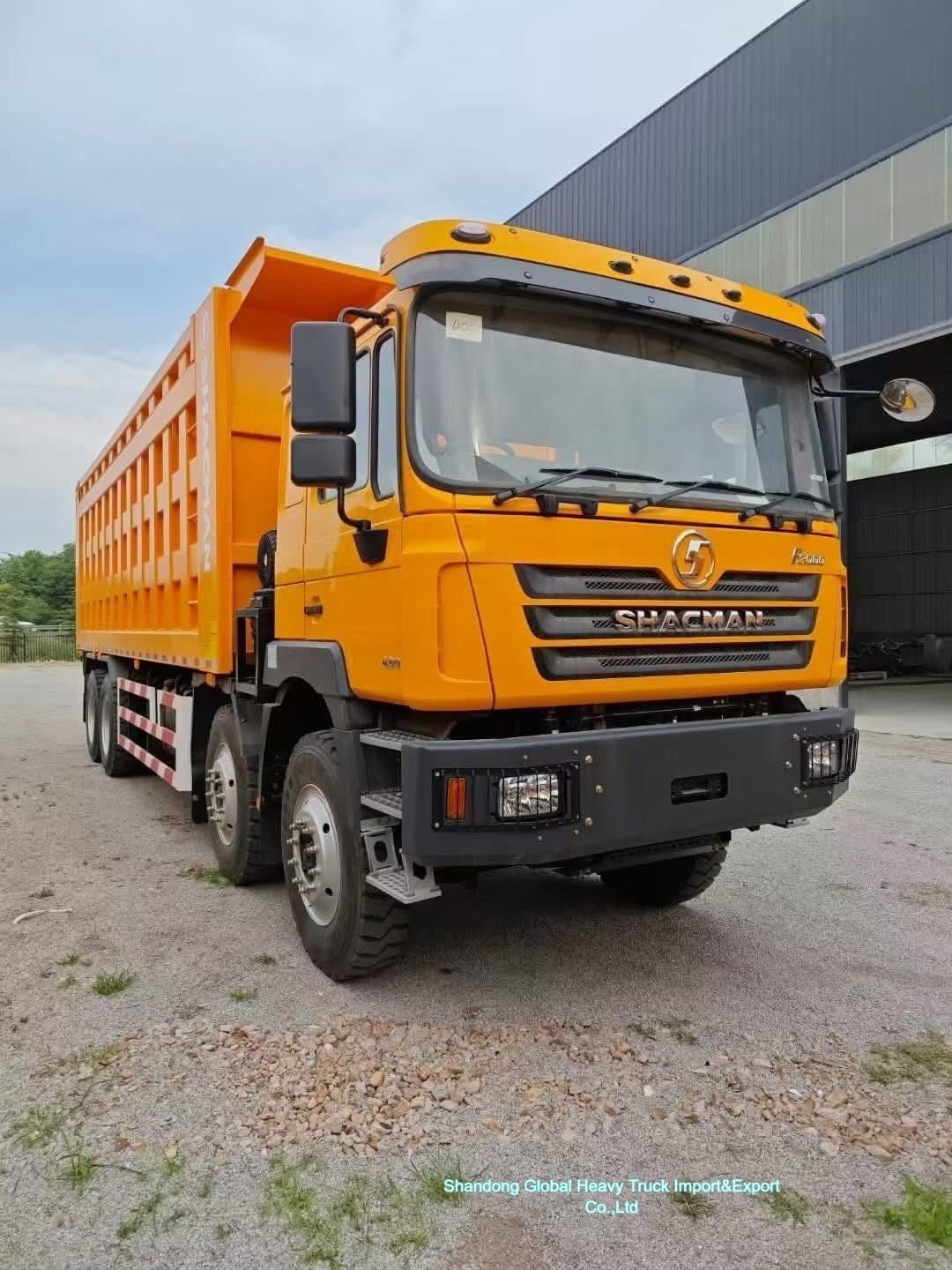 शैकमैन F3000 6x4 डंप ट्रक 400HP 30-40T पेलोड