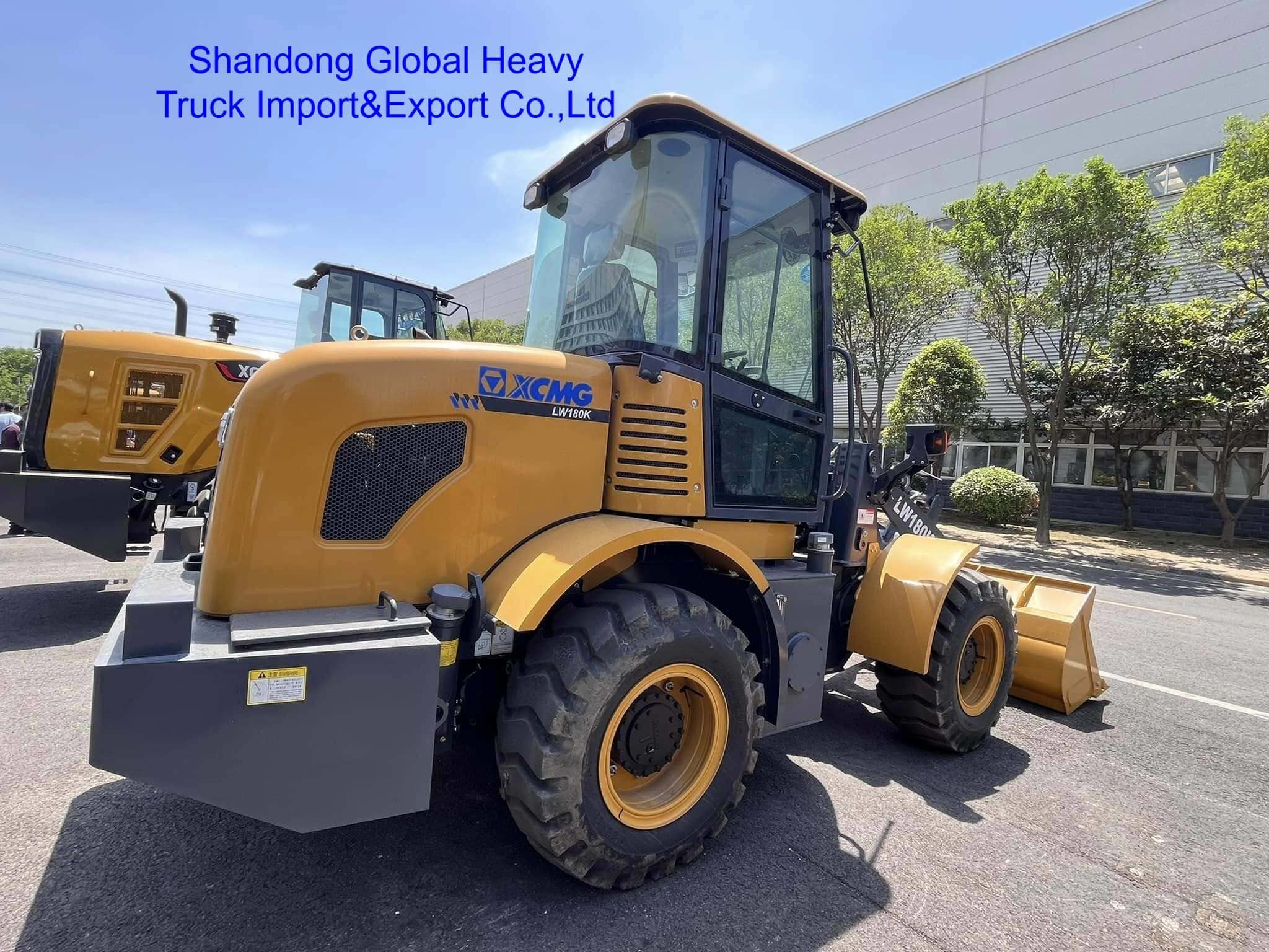 XCMG LW186K 1.8 टन व्हील लोडर निर्माण और खनन के लिए
