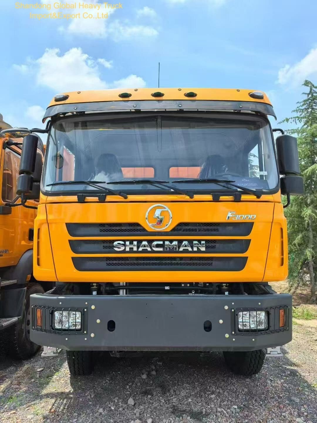 शैकमान F3000 भारी ड्यूटी डंप ट्रक, वेइचाई 380HP इंजन, 12.00R20 टायर और 35-45 टन क्षमता के साथ