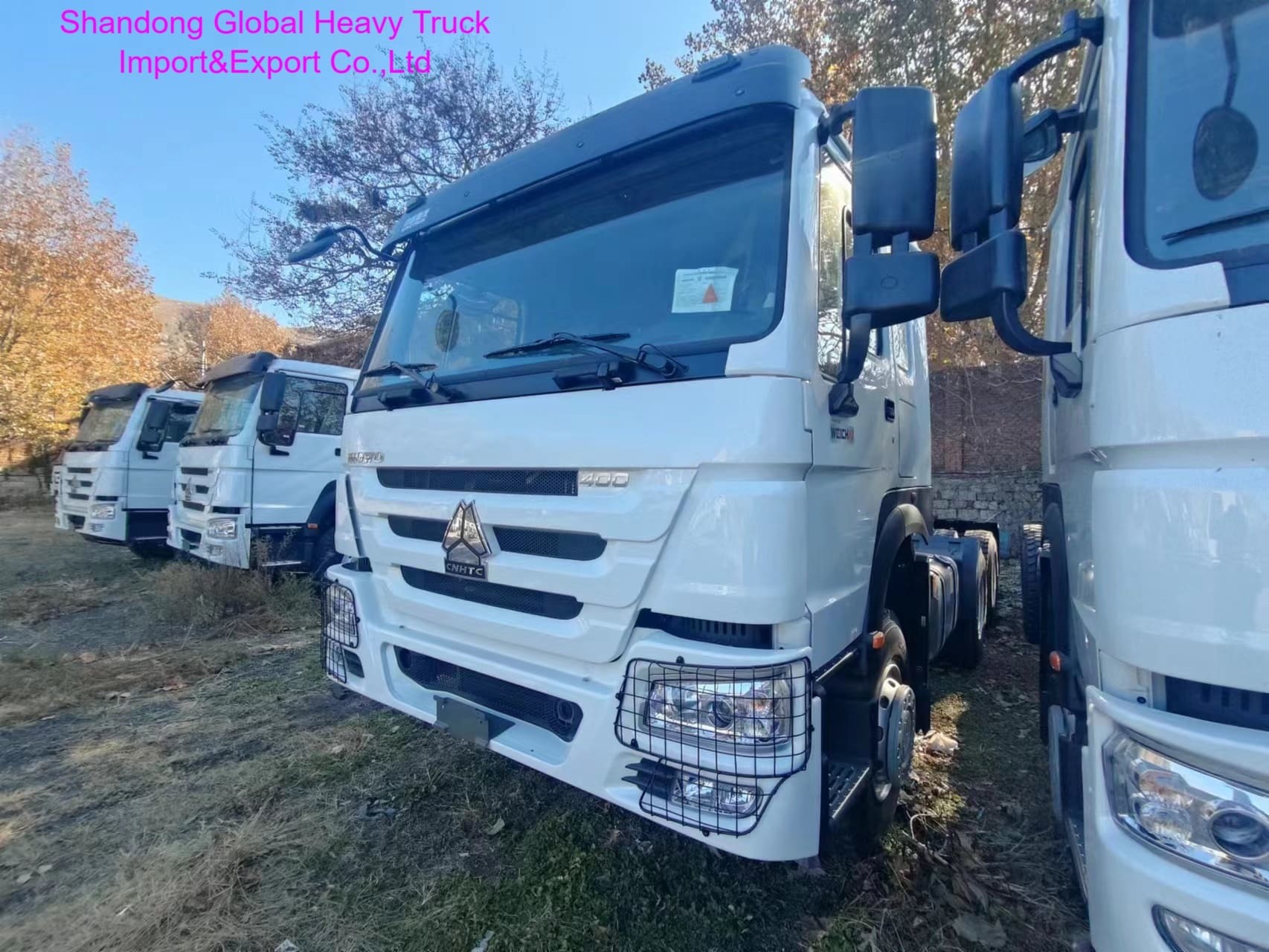 सस्ती कीमत हेवी ड्यूटी एलएचडी 6×4 ड्राइव ट्रैक्टर ट्रक 336-420 एचपी और 10/12 स्पीड मैनुअल ट्रांसमिशन के साथ