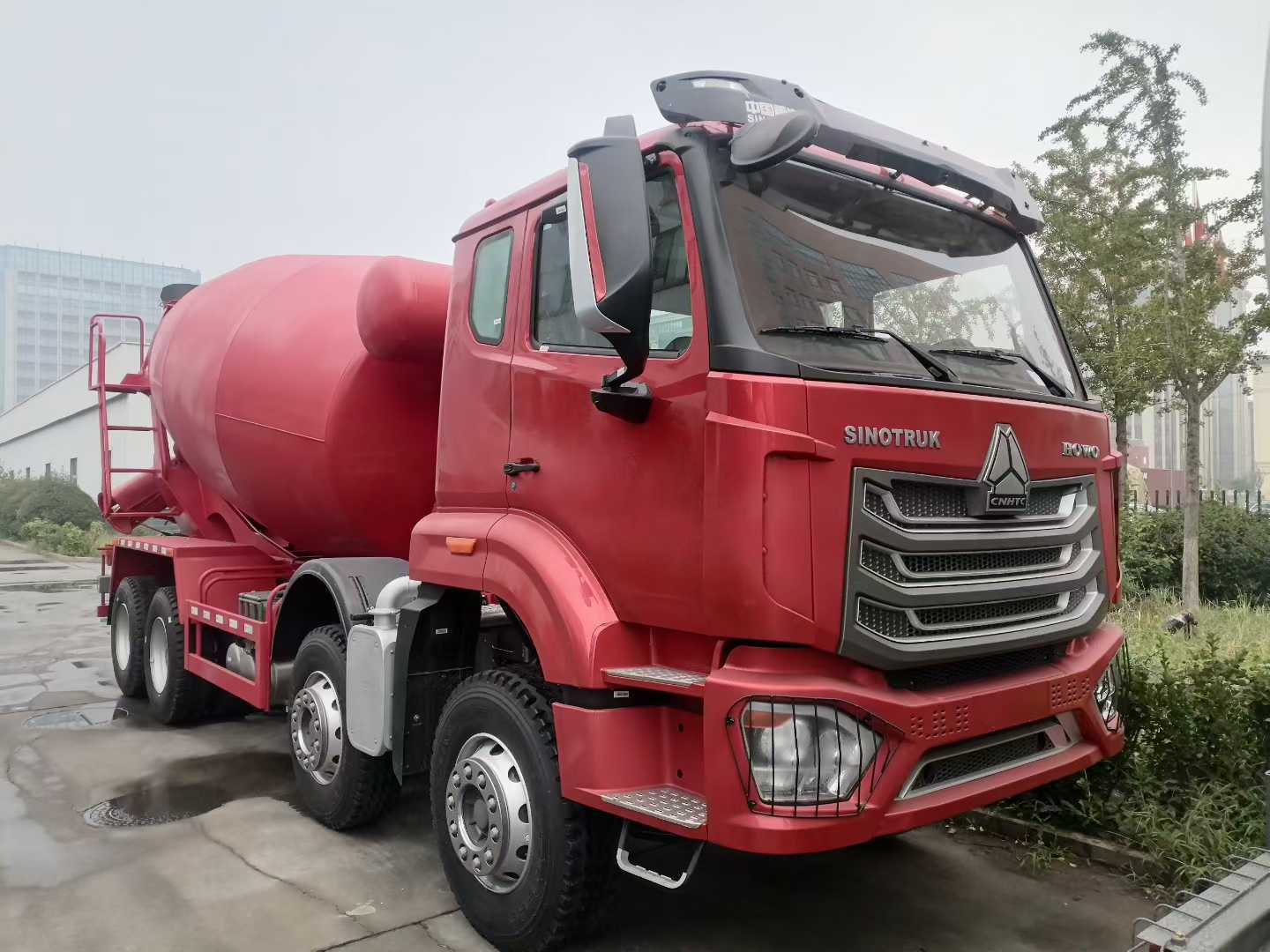 Sinotruk HOWO NX 20m3 क्षमता 30T उपयोगी भार 300-400hp भारी शुल्क कंक्रीट मिक्सर ट्रक