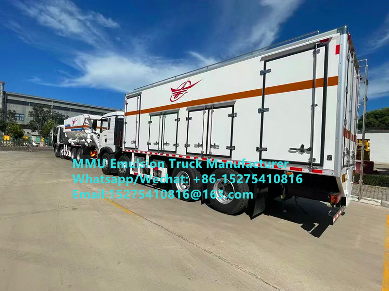 ORICA 20/25TON मिक्सिंग और चार्जिंग एमुल्शन बल्क एक्सप्लोसिव्स ट्रक वाहन गीले या सूखे ब्लास्टहोल्स के लिए तेजी से और कुशल लोडिंग बड़े पैमाने पर संचालन के लिए डाउनटाइम को कम करने और उत्पादकता में सुधार